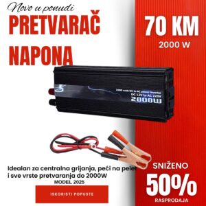 Pretvarač napona 2000W