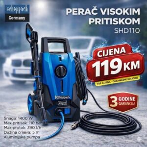Scheppach perač visokim pritiskom SHD110 110 bar