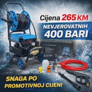 Mašina za pranje pod visokim pritiskom 400 bari